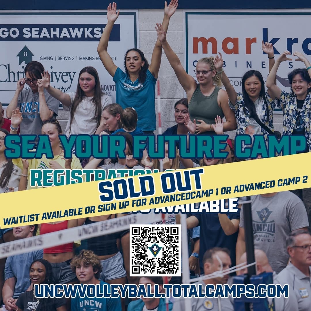 Post 5 by UNCW Volleyball on Instagram (image)