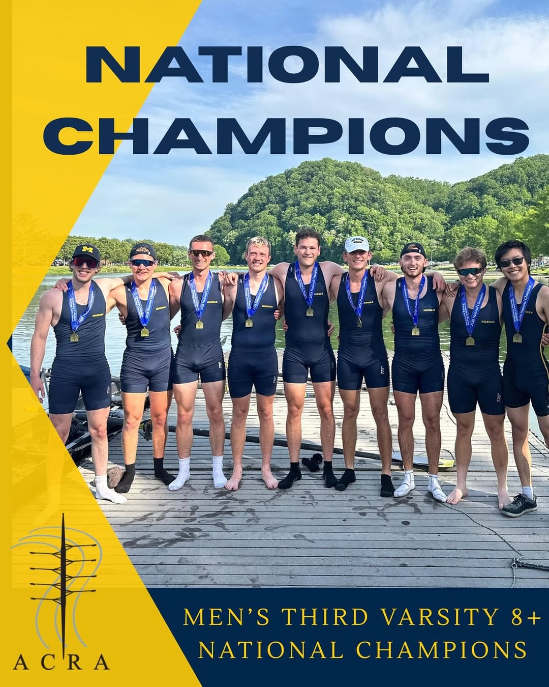 Post 1 by Michigan Men's Rowing Team on Instagram (image)