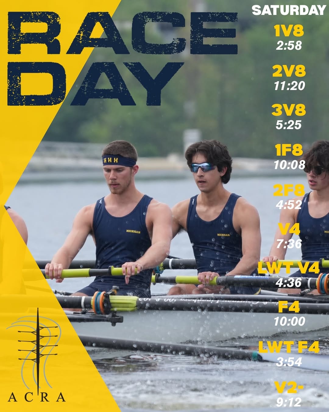Post 3 by Michigan Men's Rowing Team on Instagram (image)