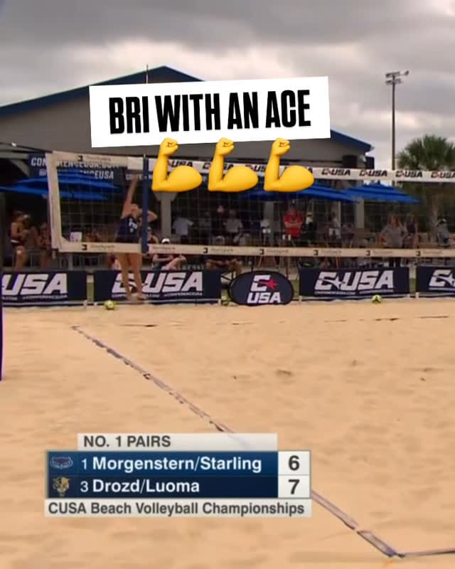 Post 6 by FIU Beach Volleyball on Instagram (video)
