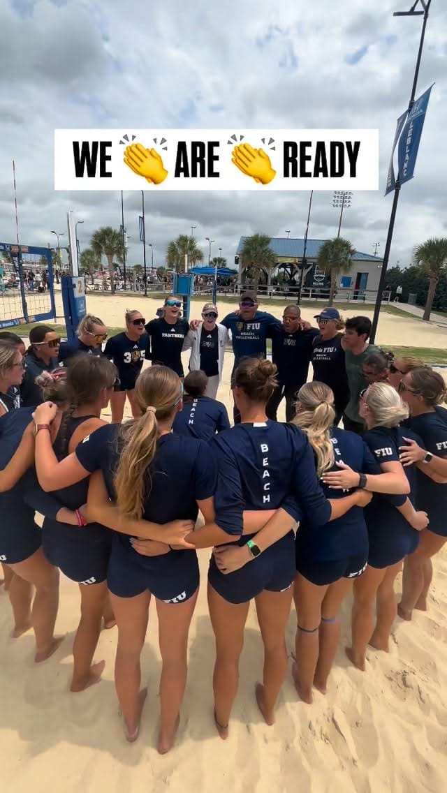 Post 7 by FIU Beach Volleyball on Instagram (video)