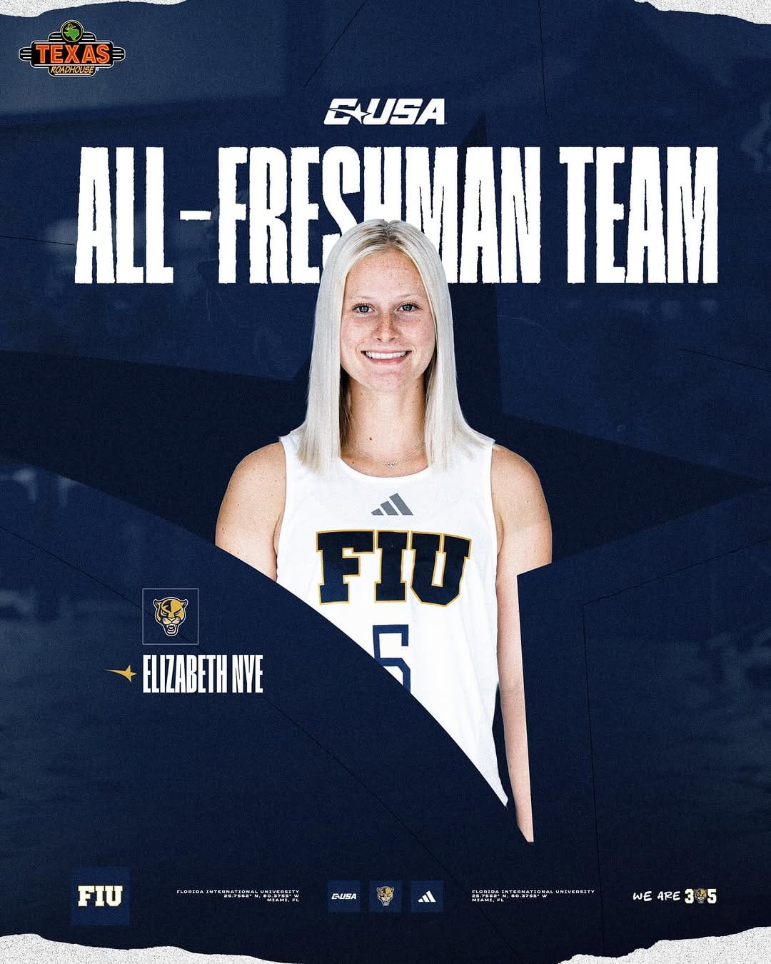 Post 2 by FIU Beach Volleyball on Instagram (carousel)