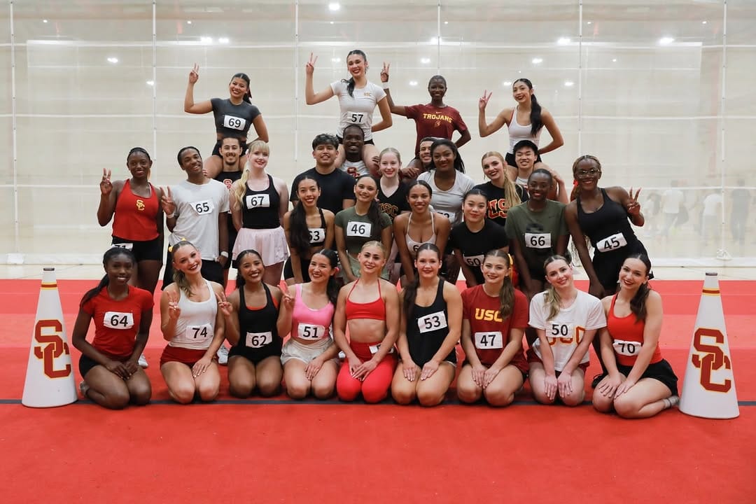 Post 5 by USC Spirit Leaders - Cheer on Instagram (image)