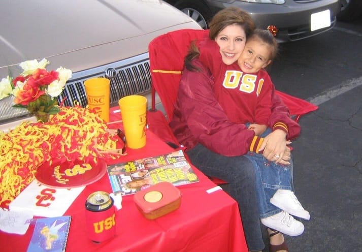 Post 3 by USC Spirit Leaders - Cheer on Instagram (carousel)