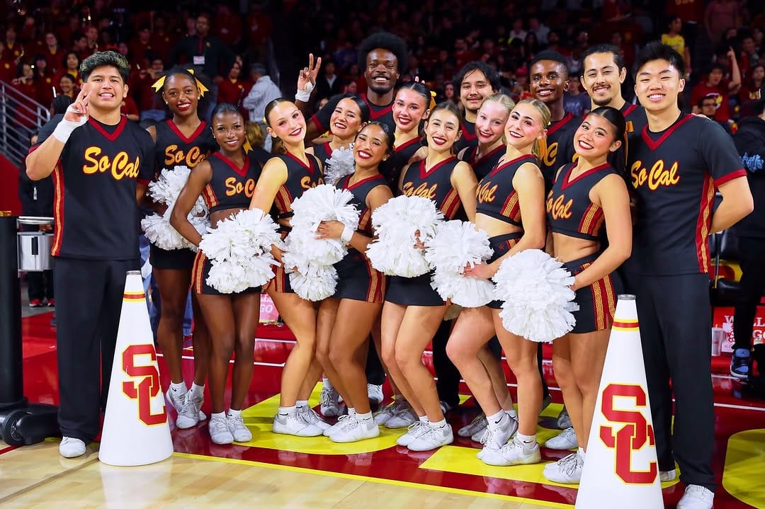 Post 10 by USC Spirit Leaders - Cheer on Instagram (carousel)