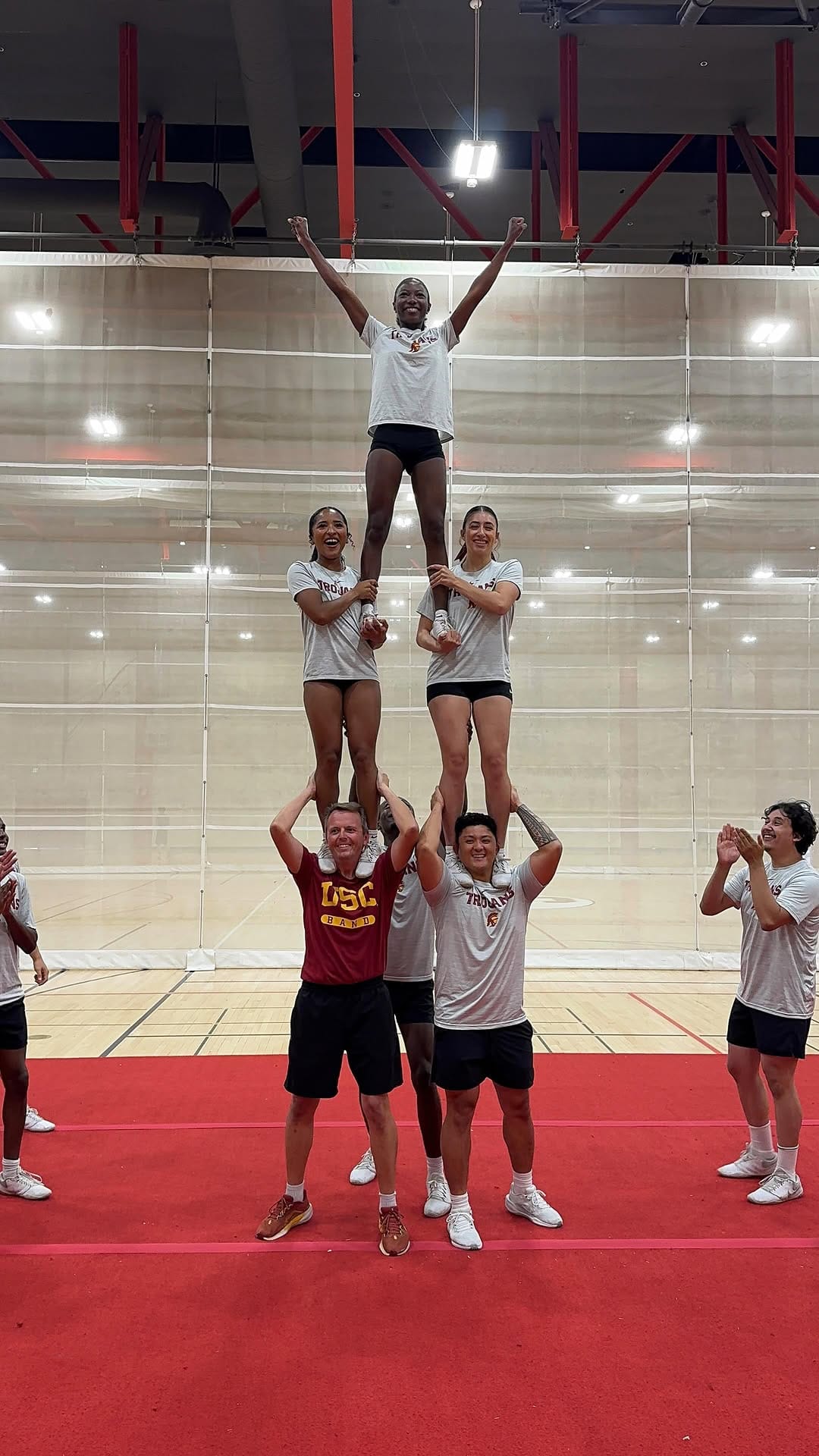 Post 7 by USC Spirit Leaders - Cheer on Instagram (video)