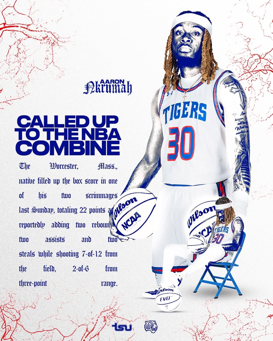 Post 6 by Tennessee State Men's Basketball on Instagram (image)
