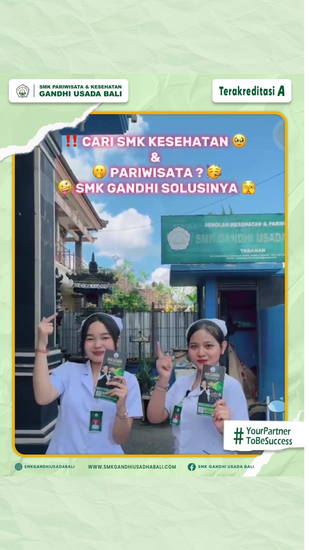 Post 7 by SMK Gandhi Usada Bali on Instagram (video)