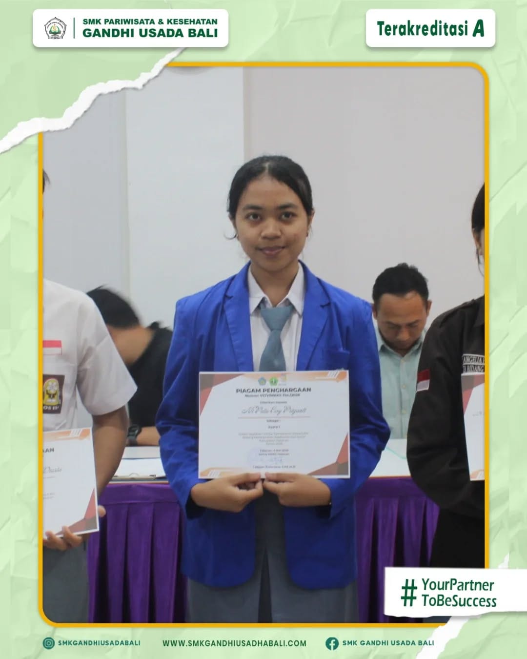 Post 6 by SMK Gandhi Usada Bali on Instagram (carousel)