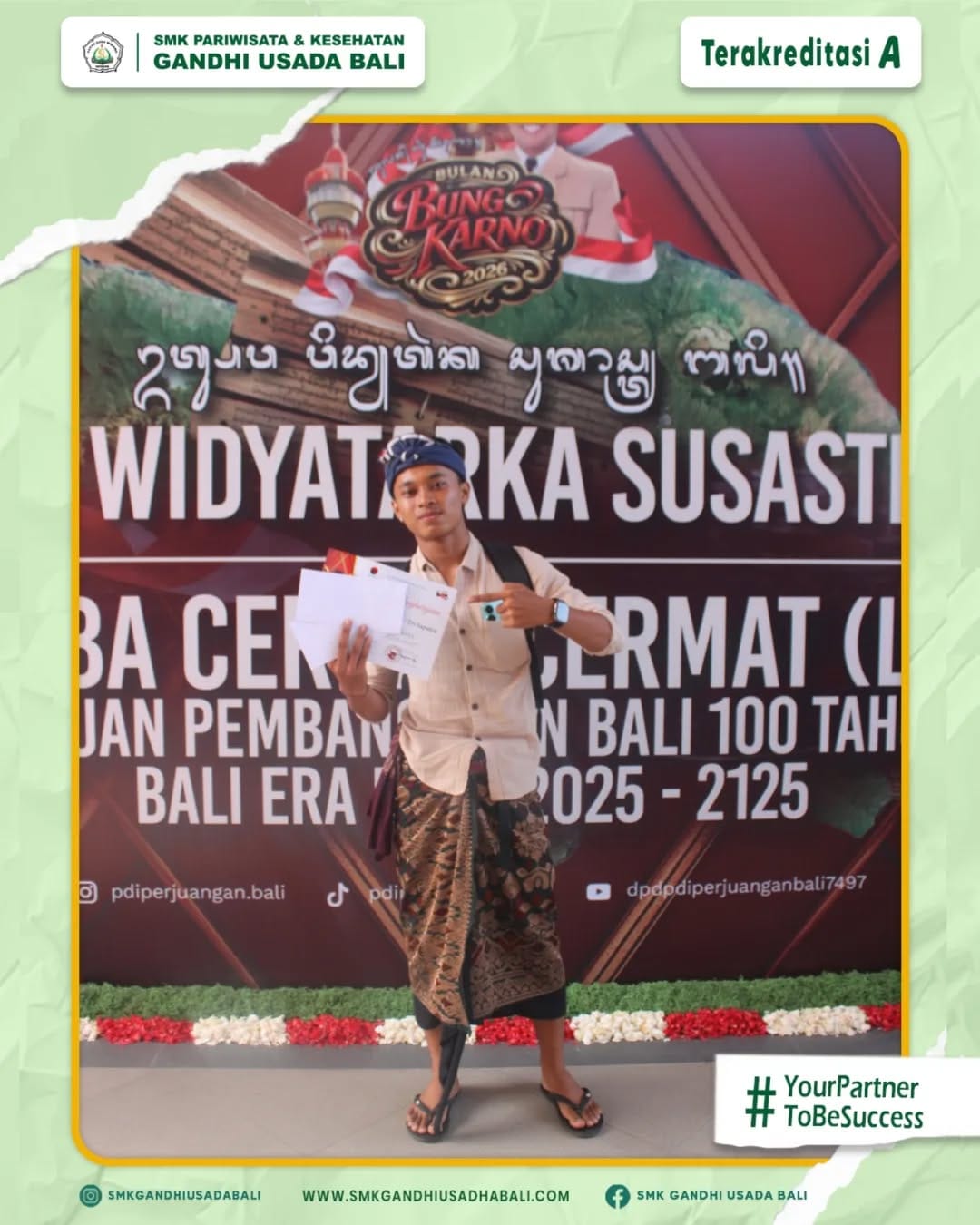 Post 5 by SMK Gandhi Usada Bali on Instagram (carousel)