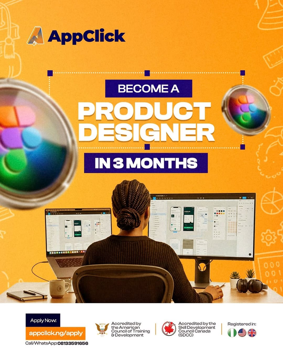 Post 6 by AppClick ICT Academy - Best Tech School in Ibadan | Nigeria on Instagram (image)