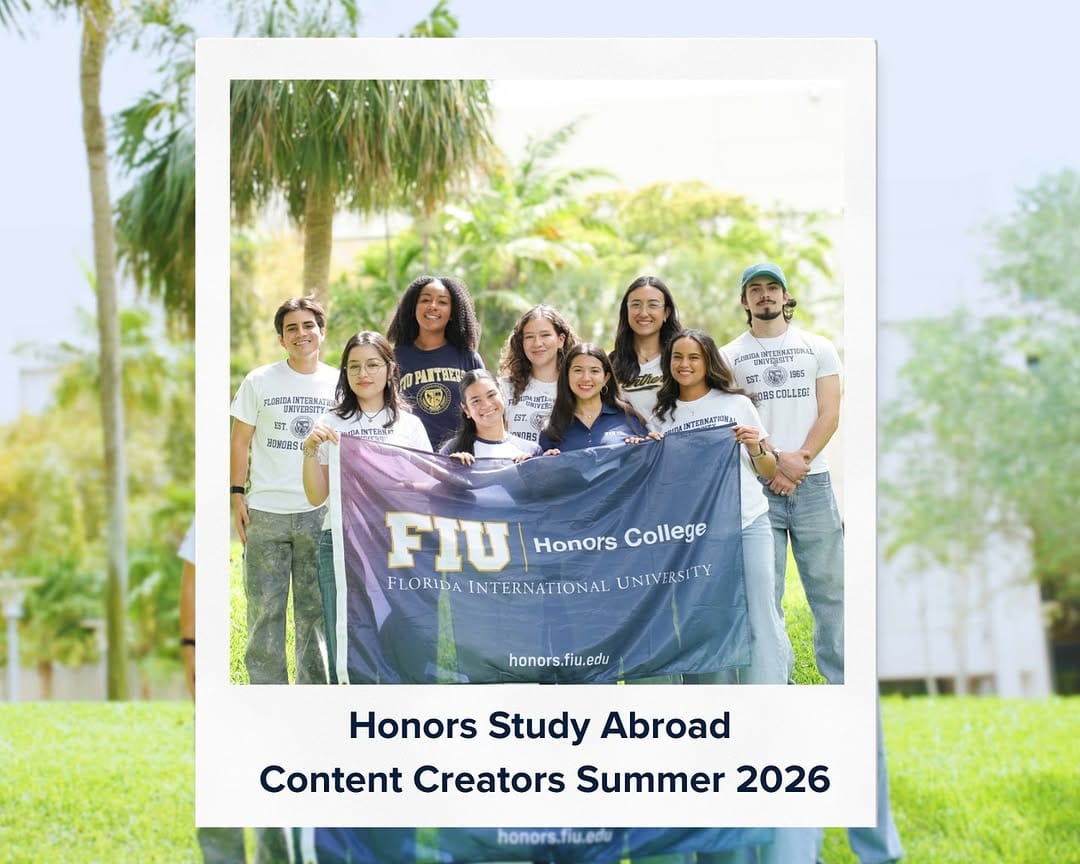 Post 6 by FIU Honors College on Instagram (carousel)