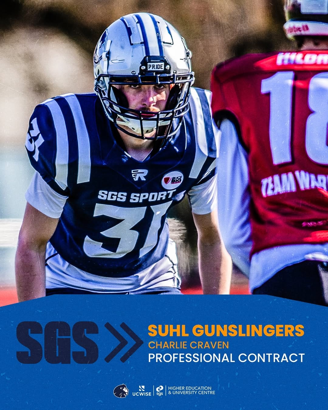 Post 9 by SGS Bristol PRiDE American Football Academy on Instagram (image)