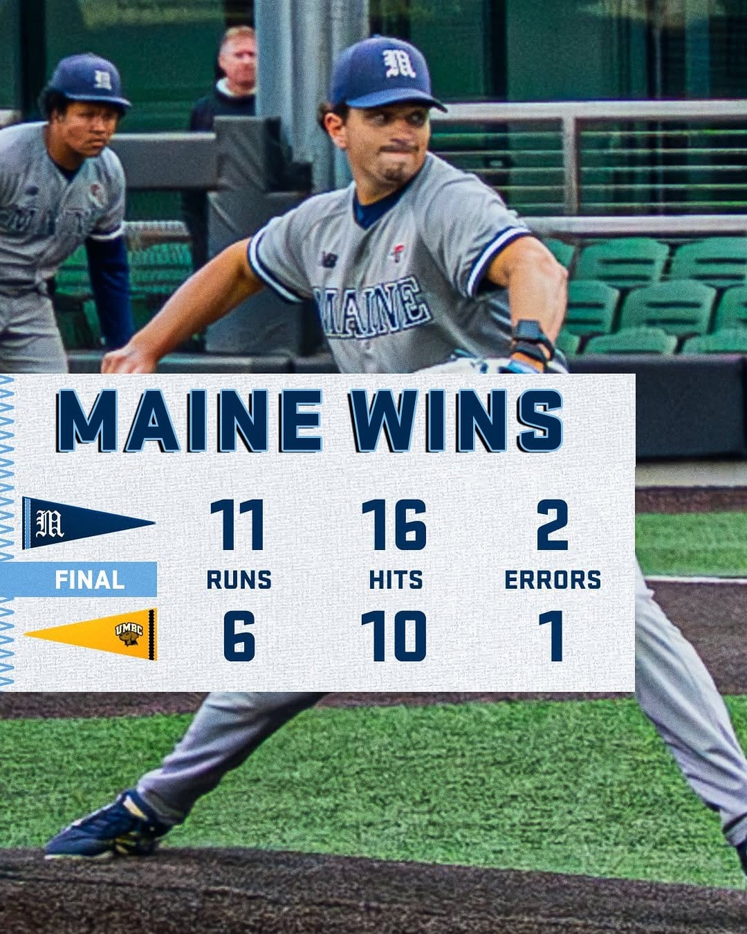 Post 7 by Maine Baseball on Instagram (image)
