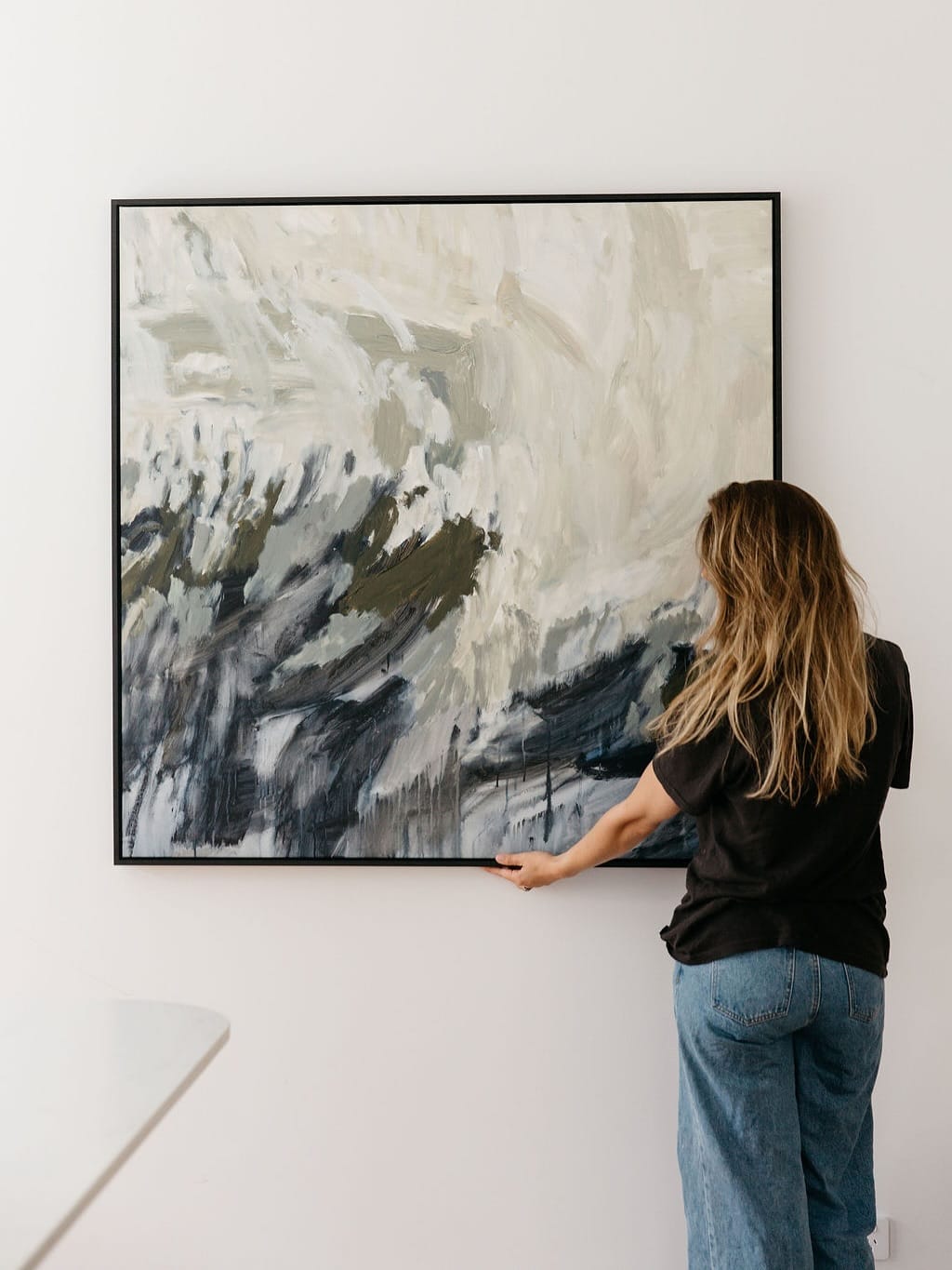 Post 8 by Adele Bevacqua / Australian Abstract Artist on Instagram (carousel)