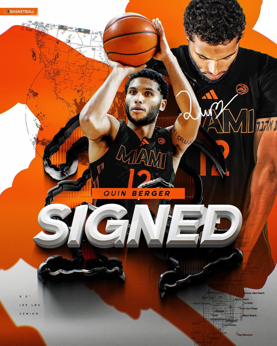 Post 8 by Miami Hurricanes Basketball on Instagram (carousel)