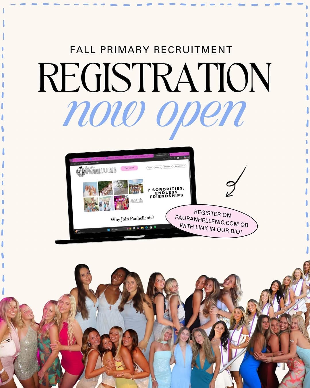 Post 10 by FAU Panhellenic Association on Instagram (image)