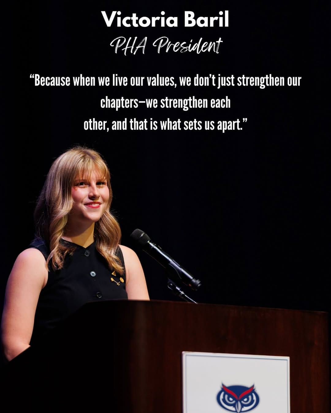 Post 5 by FAU Panhellenic Association on Instagram (image)