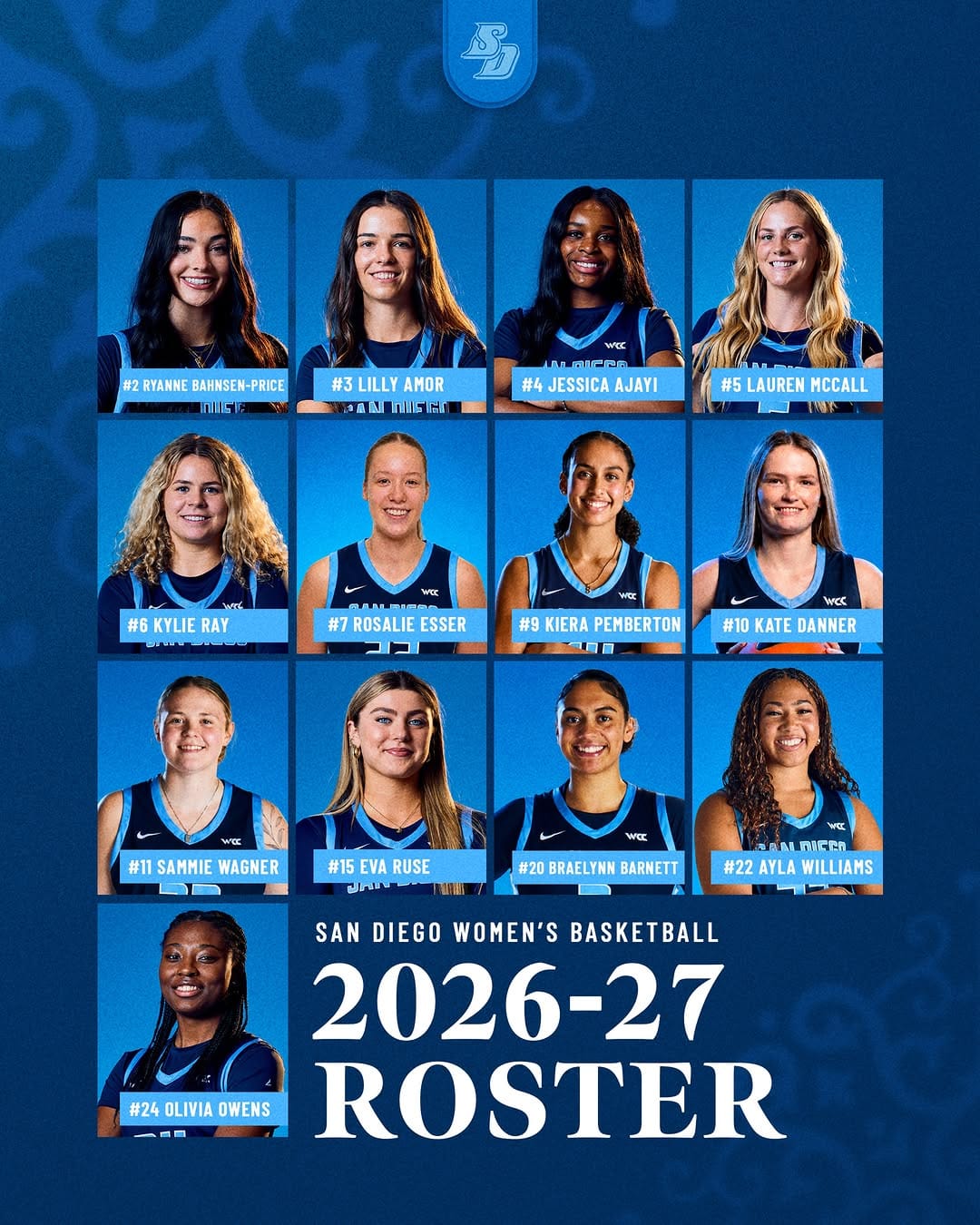 Post 4 by San Diego Women’s Basketball on Instagram (image)