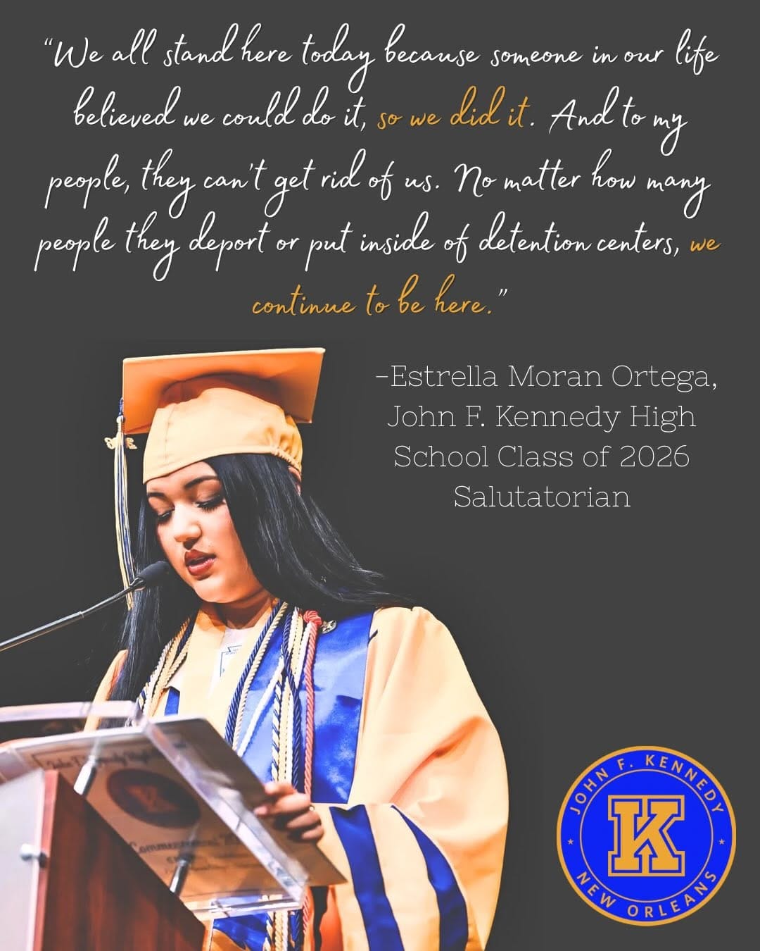 Post 4 by John F. Kennedy High School on Instagram (carousel)