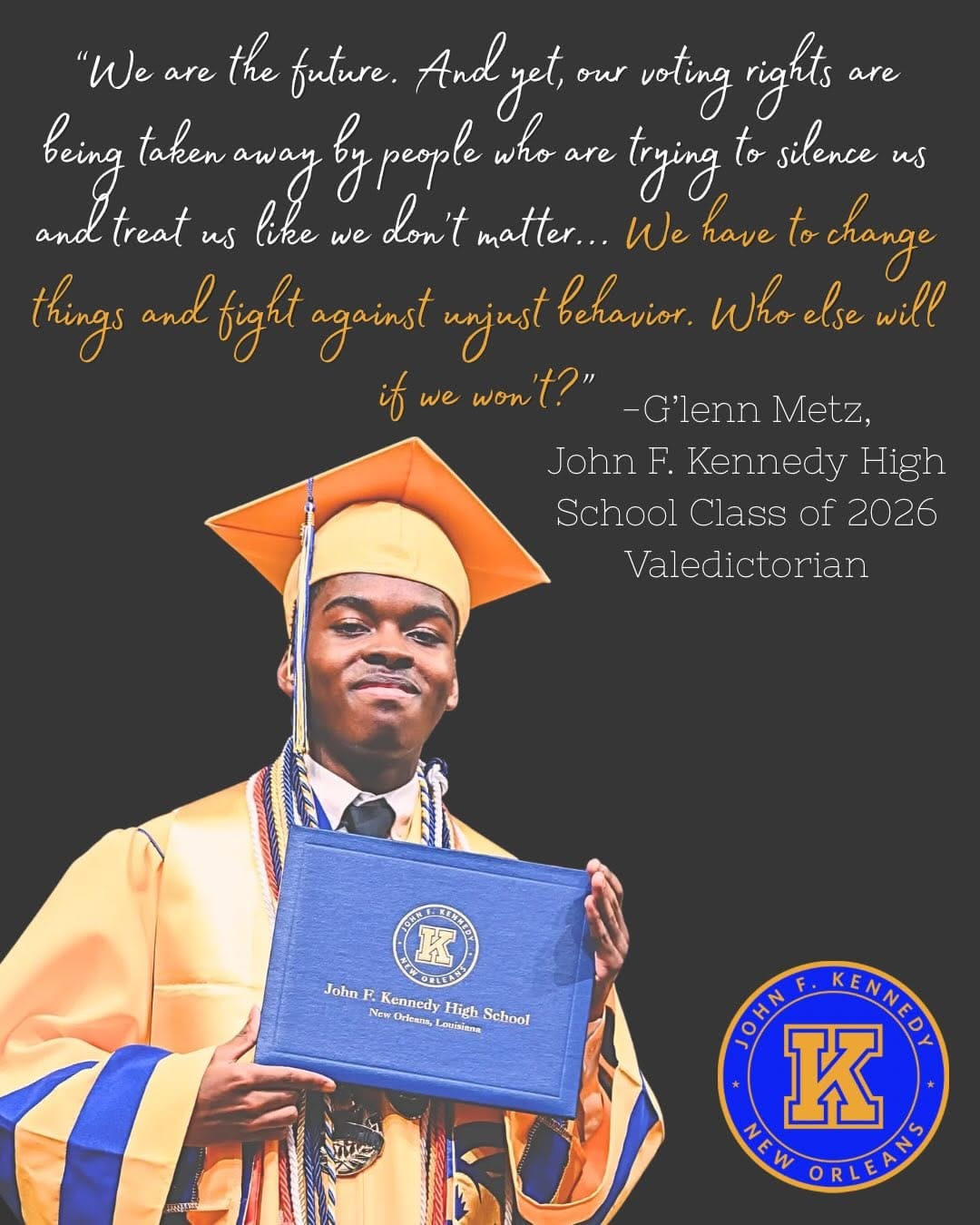 Post 5 by John F. Kennedy High School on Instagram (carousel)