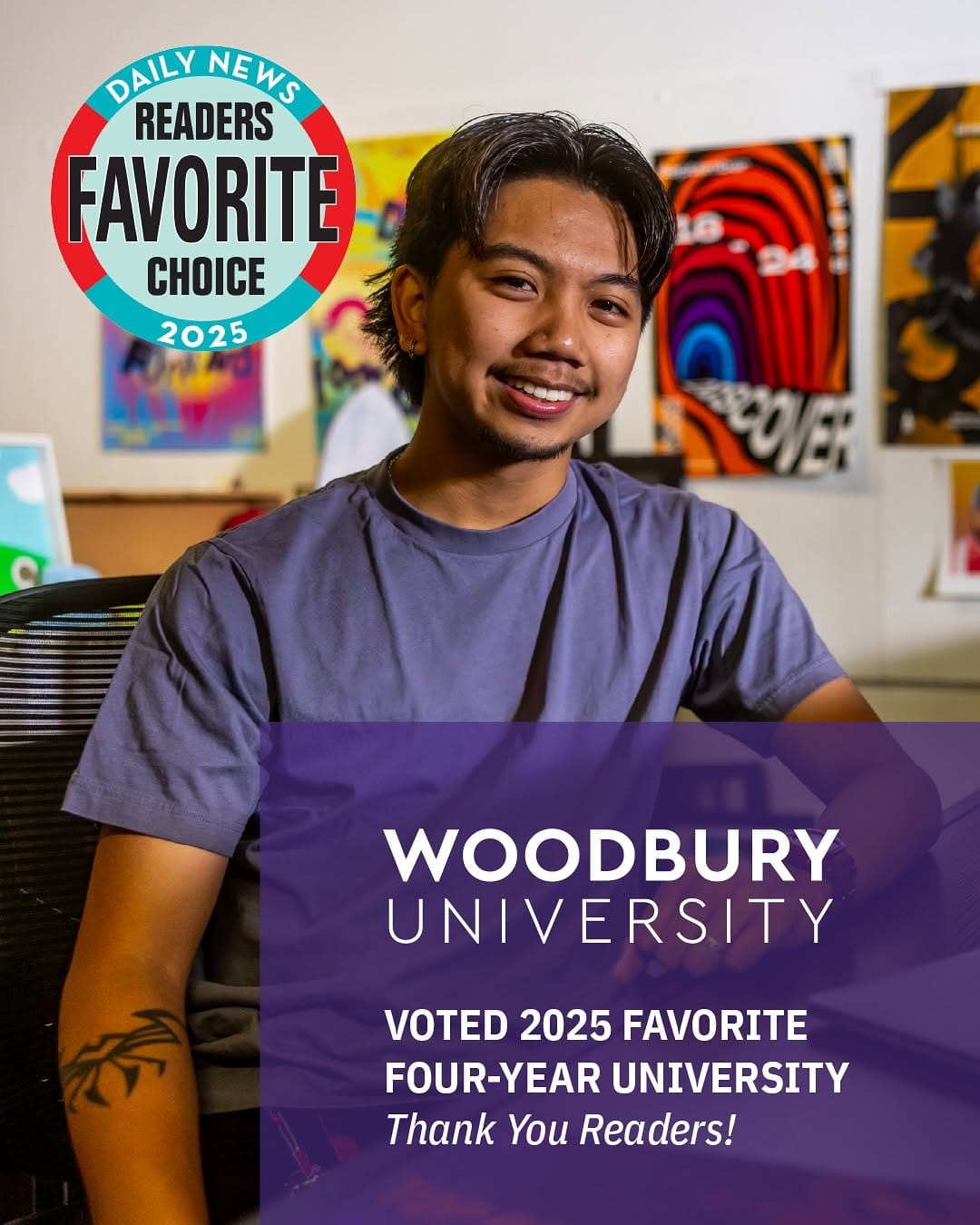 Post 10 by Woodbury University on Instagram (carousel)