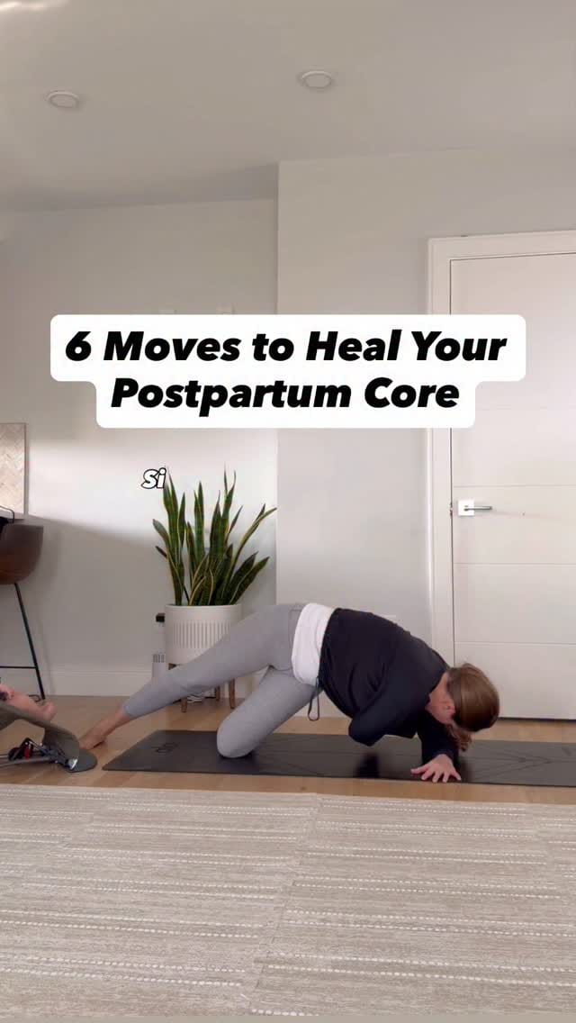 Post 6 by Maryna | Yoga Instructor | Prenatal & Postnatal Certified on Instagram (video)