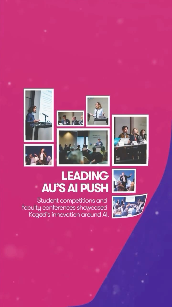 Post 7 by Kogod School of Business on Instagram (video)