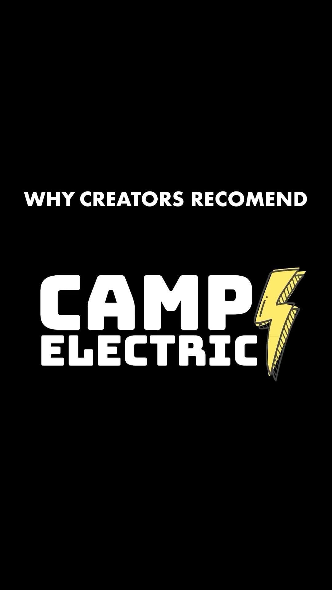 Post 10 by Camp Electric | Summer Camp on Instagram (video)