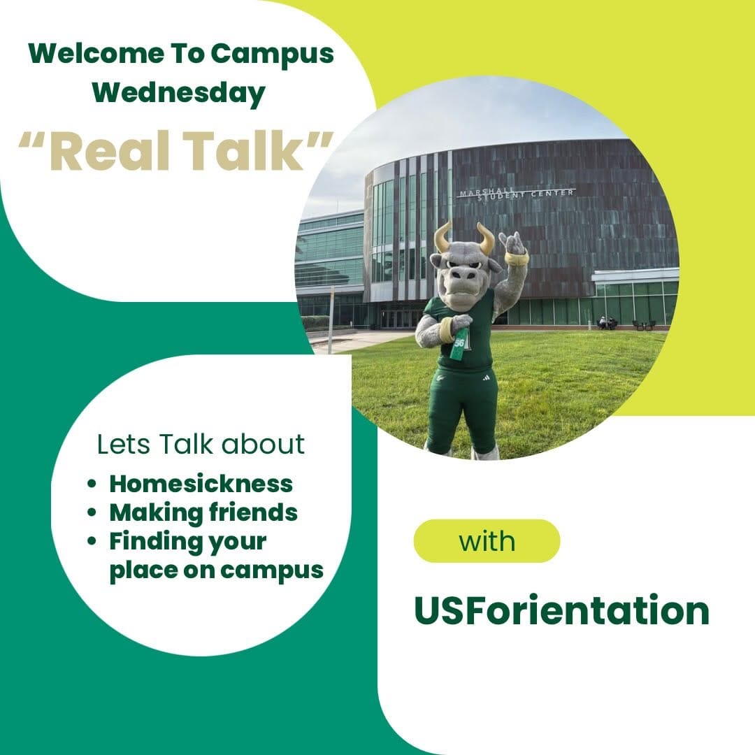 Post 7 by USF New Student & Family Engagement on Instagram (carousel)