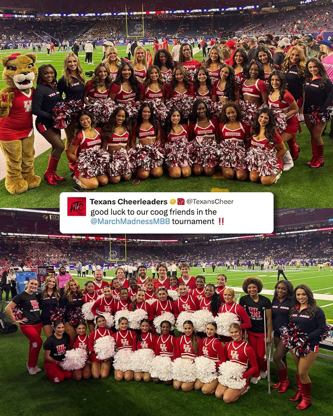 Post 9 by University of Houston Cheer on Instagram (carousel)