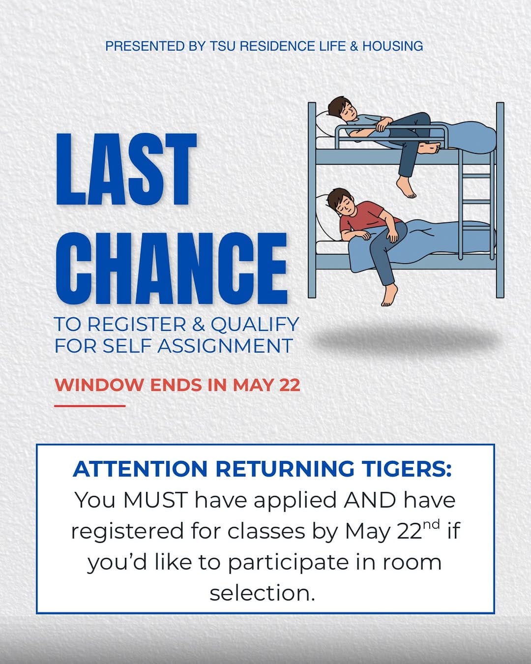 Post 4 by TSU Dept of Residence Life on Instagram (image)