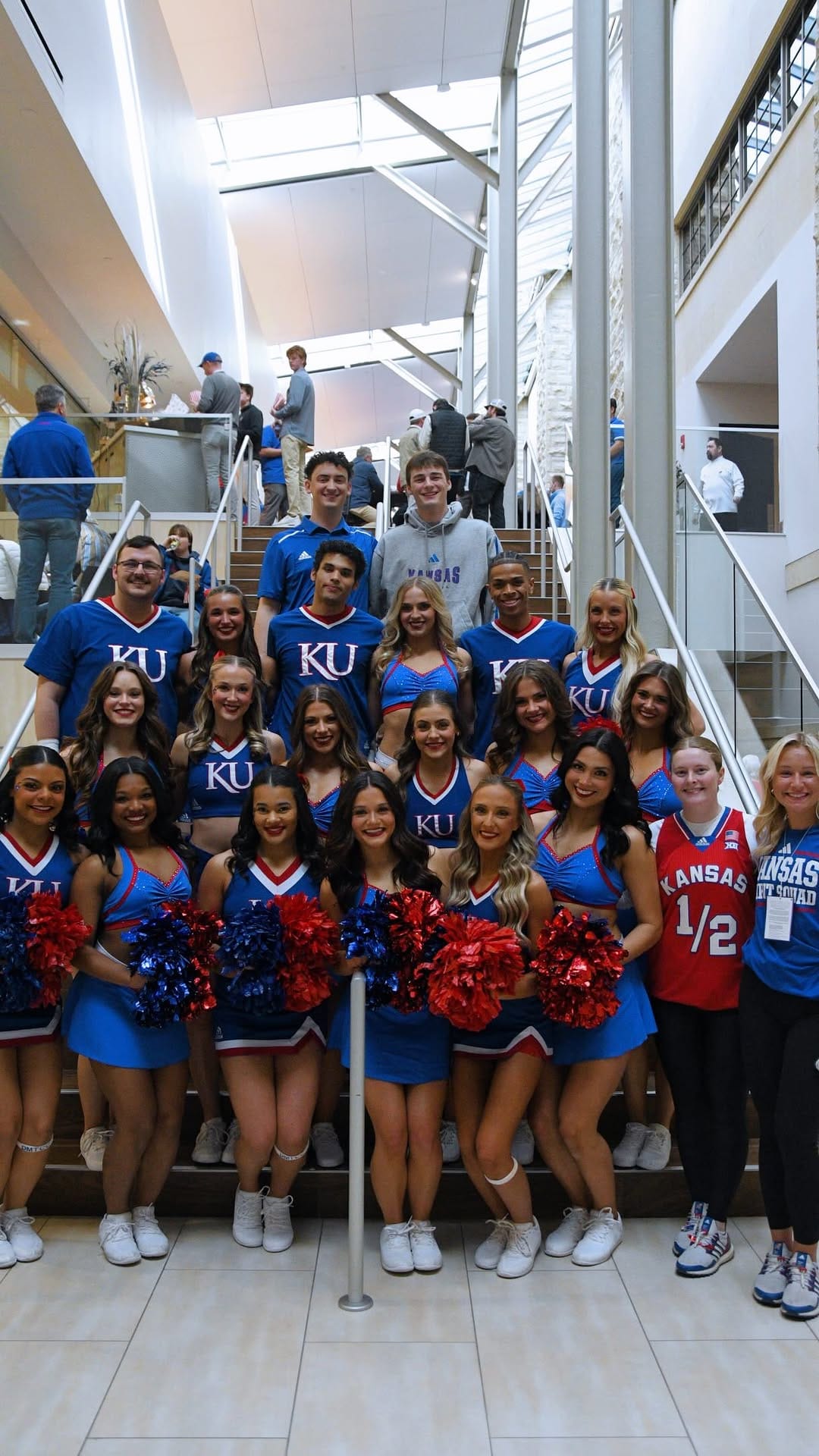 Post 1 by KU Rock Chalk Dancers on Instagram (video)