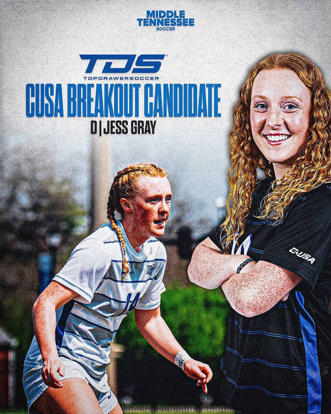 Post 7 by MTSU Women's Soccer on Instagram (image)