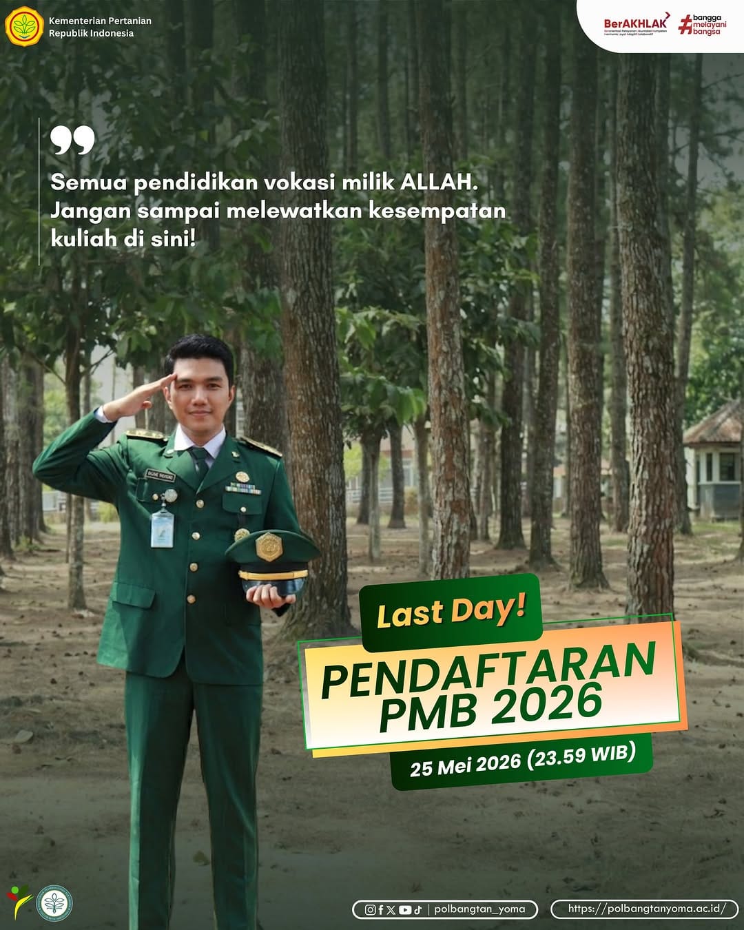 Post 3 by Polbangtan Yogyakarta-Magelang on Instagram (image)