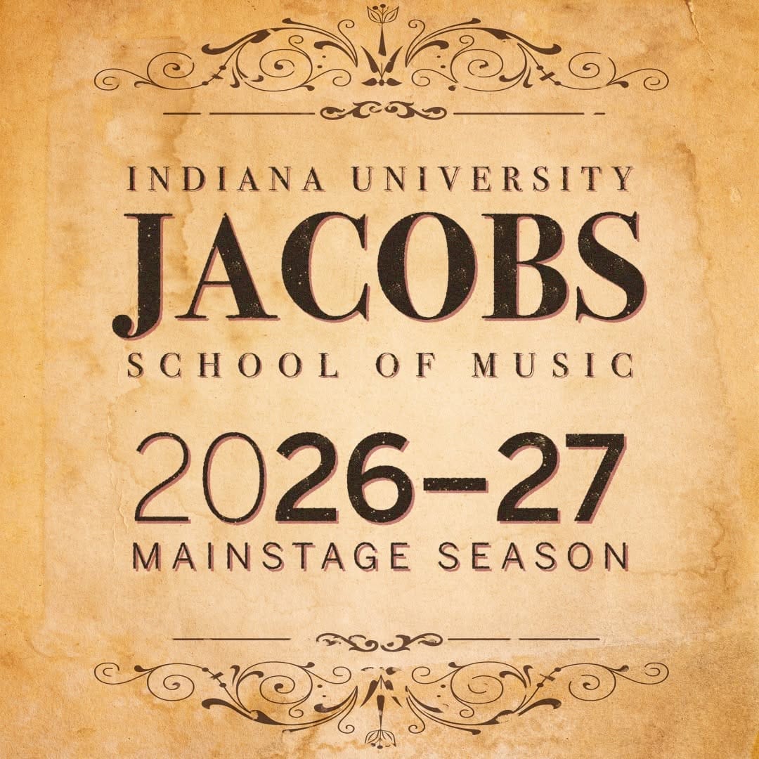 Post 10 by IU Jacobs School of Music on Instagram (image)