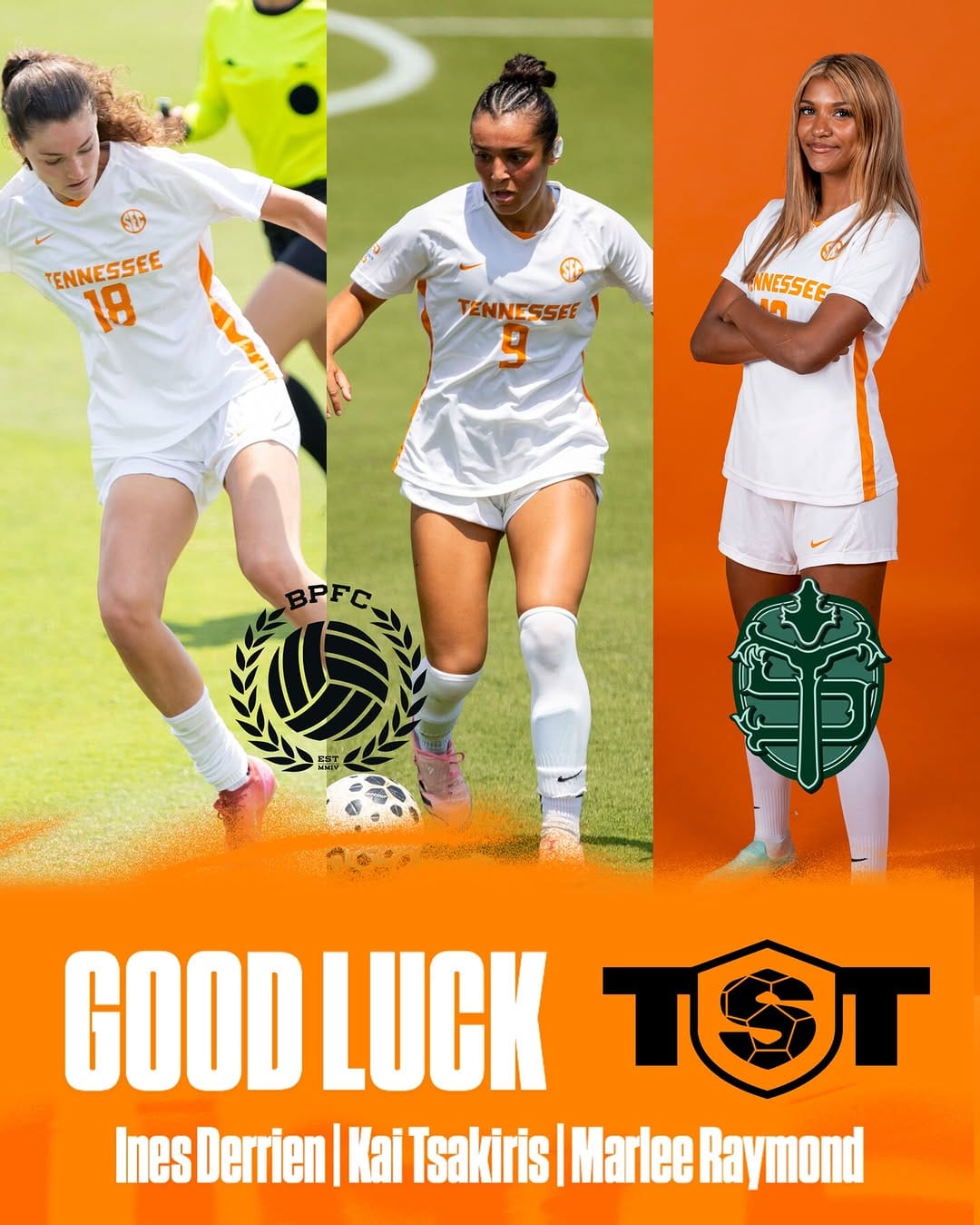 Post 1 by Tennessee Soccer on Instagram (image)