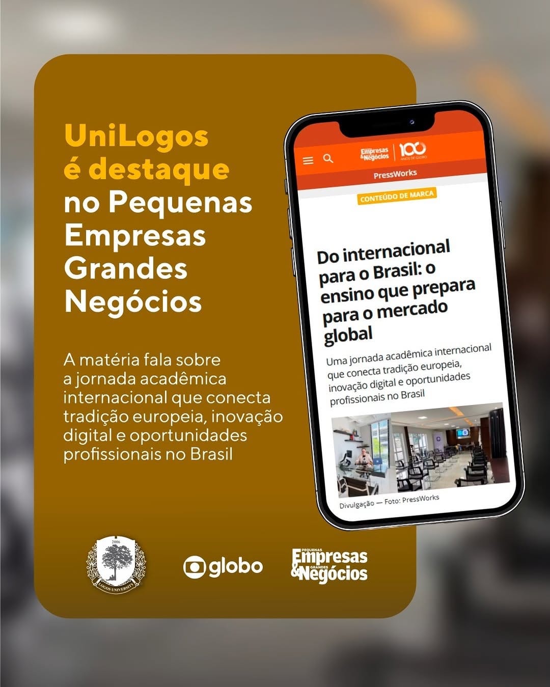 Post 8 by UniLogos® - Logos University Int. 🇺🇸🇫🇷🇪🇺 on Instagram (image)