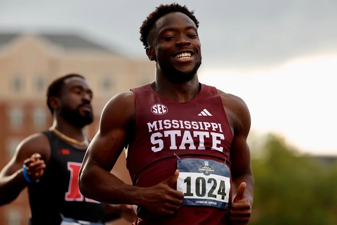 Post 2 by Mississippi State T&F on Instagram (carousel)