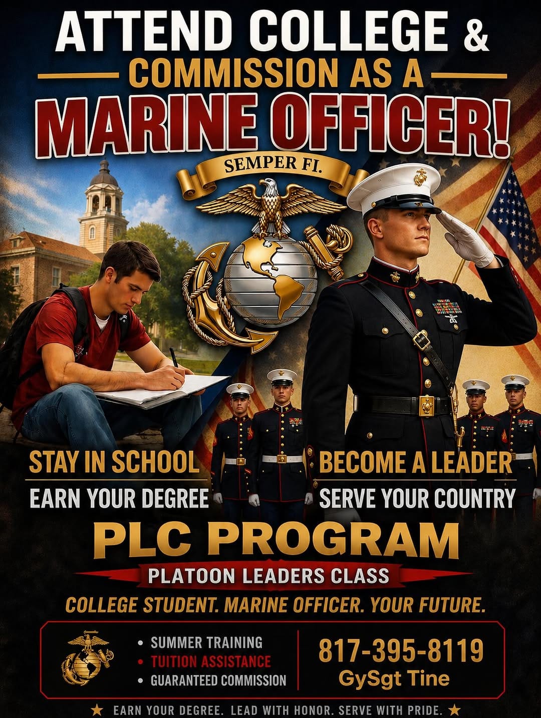 Post 7 by Recuiting Station Dallas - Marines on Instagram (image)