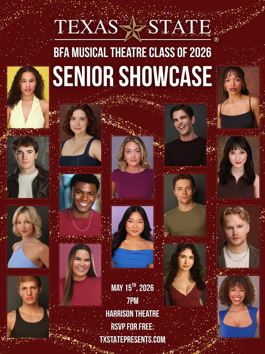 Post 6 by TXST Musical Theatre on Instagram (image)