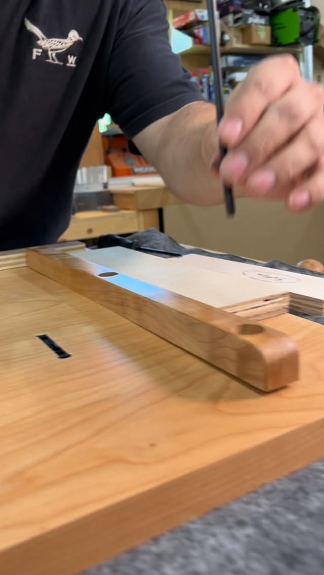 Post 1 by Frailey Woodworks on Instagram (video)