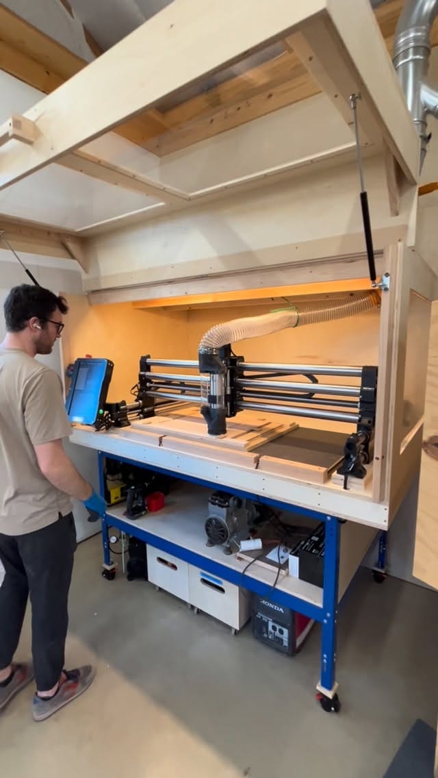 Post 8 by Frailey Woodworks on Instagram (video)