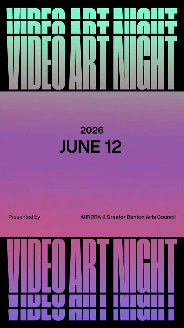 Post 9 by Greater Denton Arts Council on Instagram (video)