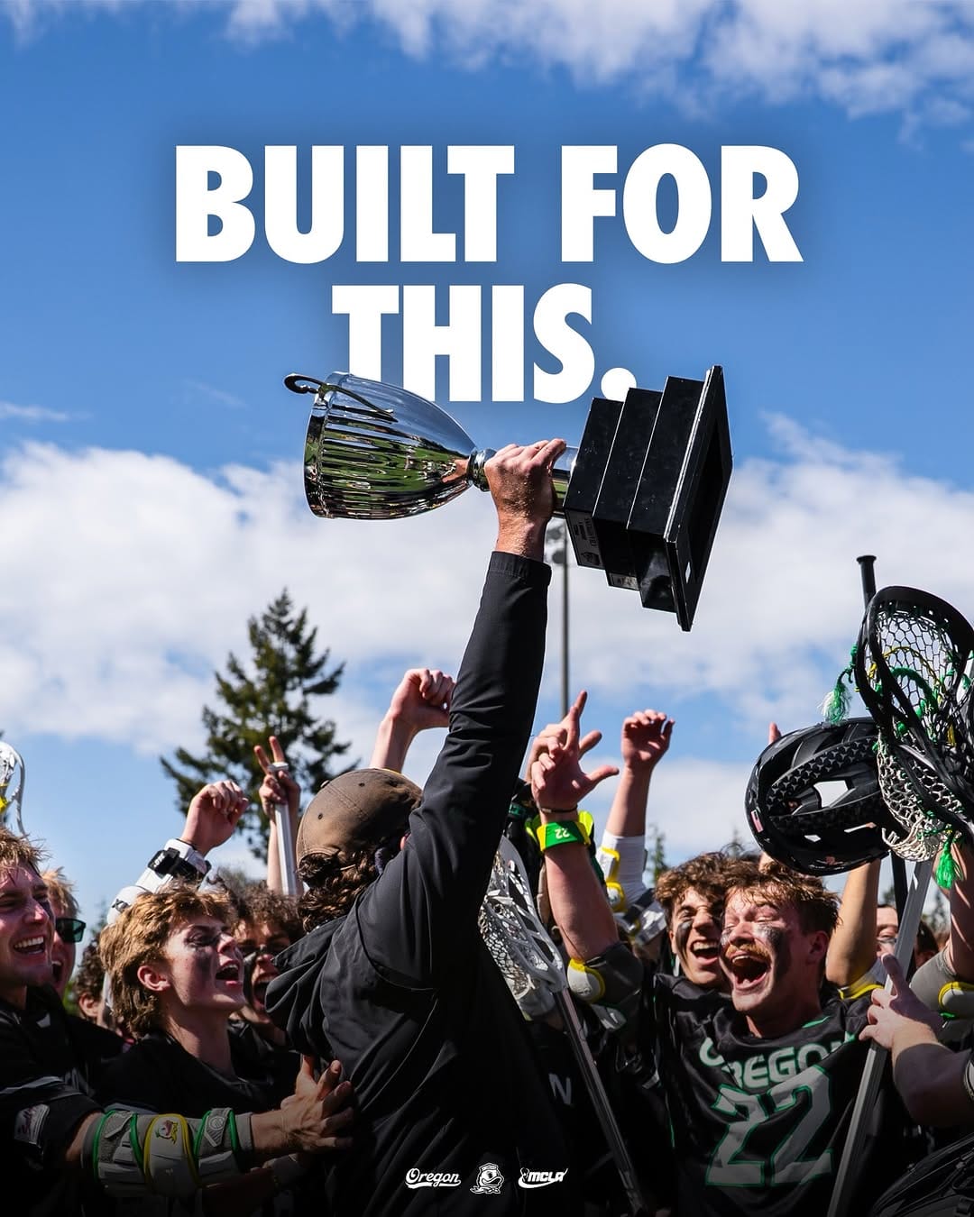 Post 8 by Oregon Men's Lacrosse on Instagram (carousel)