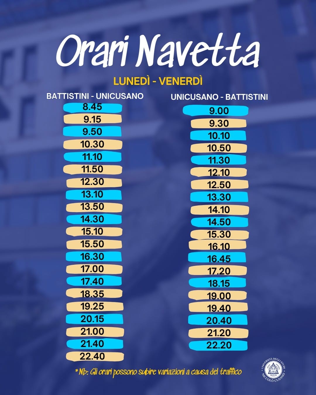 Post 9 by Università Niccolò Cusano | Corsi di Laurea e Master on Instagram (image)