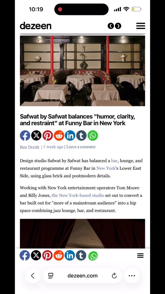 Post 6 by 🇺🇸 Safwat Riad 🕸🖊📐 on Instagram (video)