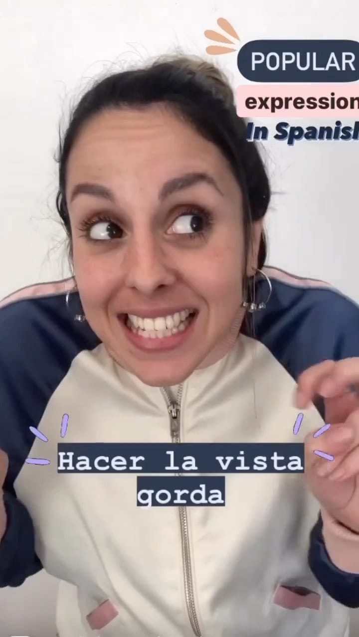 Post 6 by Learn Spanish Online on Instagram (video)
