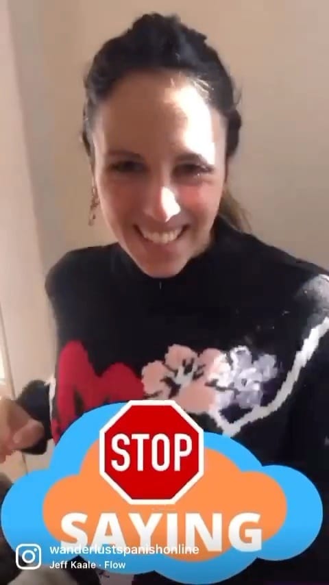 Post 2 by Learn Spanish Online on Instagram (video)