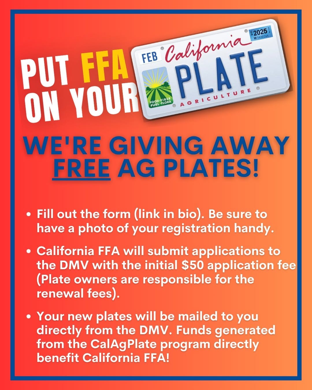 Post 4 by California FFA Association on Instagram (image)